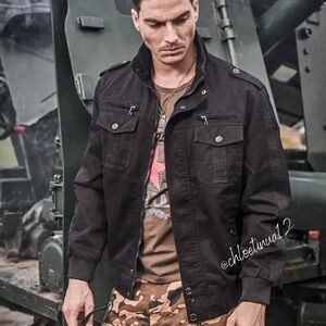 New Cotton Army Military Jacket Windbreaker Coat